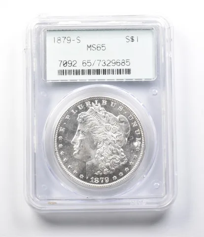 MS65 1879-S Morgan Silver Dollar PCGS OGH Upgrade? *5654
