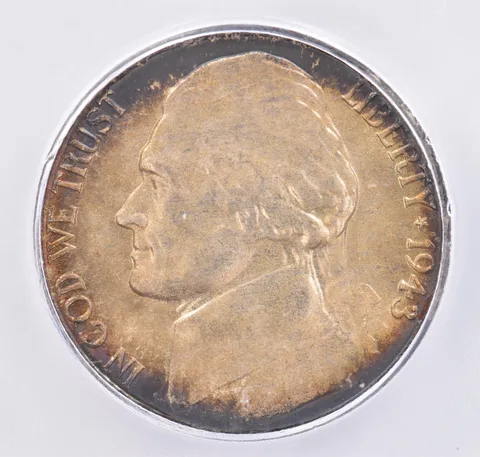 1943-S Jefferson Nickel MS67 FS ICG Beautiful Tone *2149