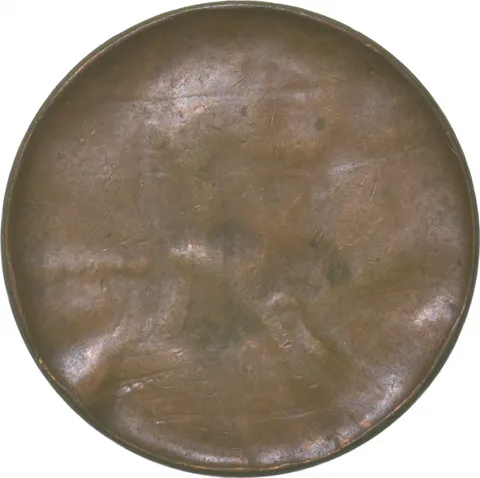 Lincoln Memorial Cent Counter Brockage Error a2802