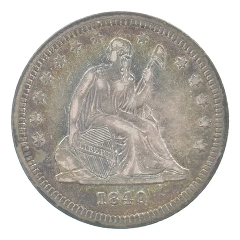 1840 Seated Liberty Quarter Beautiful Tone *0700