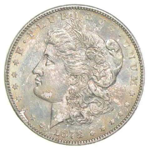 1878 7TF Morgan Silver Dollar a2105