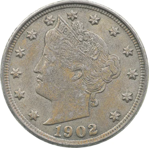 1902 Liberty V Nickel *2031