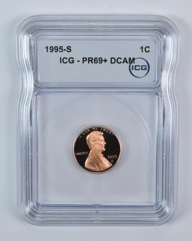 1995-S Lincoln Memorial Cent PR69+ DCAM ICG