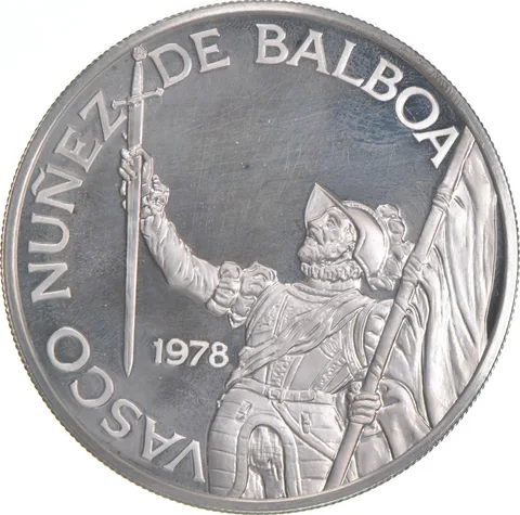 1978 Panama 20 Balboas Proof - 925 Sterling Silver - 129.59 Grams