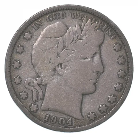 1904-S Barber Half Dollar *8704