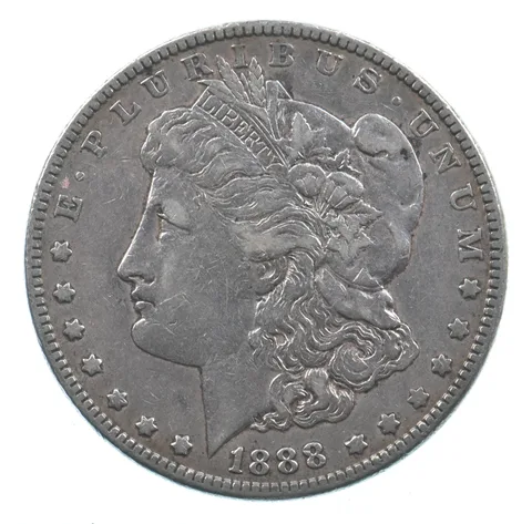 Early - 1888 Morgan Silver Dollar - 90% US Coin *708