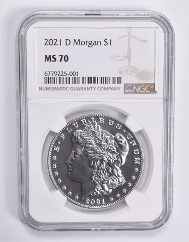 MS70 2021-D Morgan Silver Dollar NGC *1863