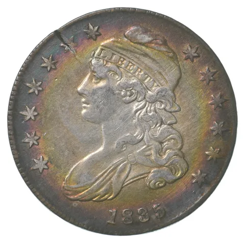 1835 Capped Bust Half Dollar *6395
