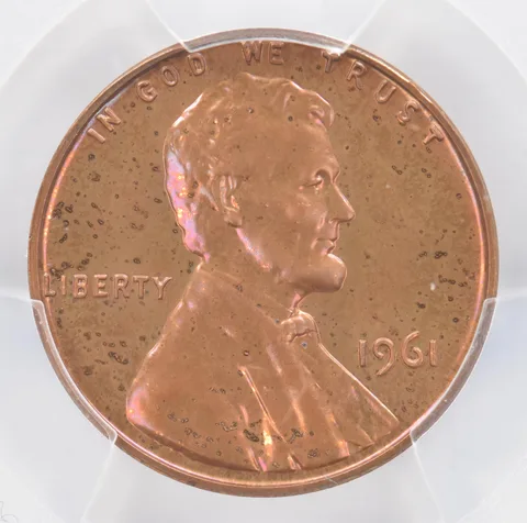 1961 Lincoln Memorial Cent PR66 RB PCGS Beautiful Tone *0967