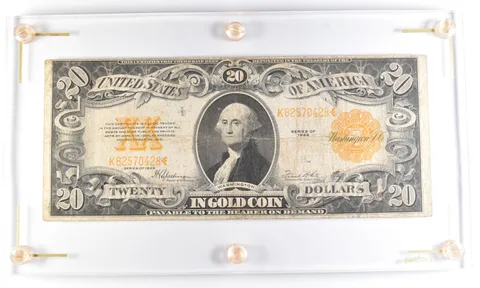 1922 $20 Gold Certificate Large Note Fr#1182 *4156