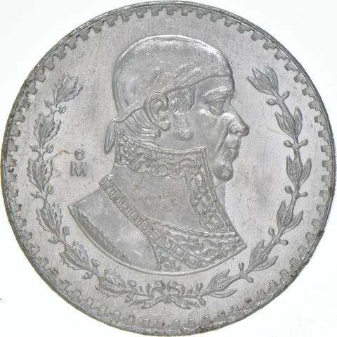 1967 Mo Mexico 1 Peso BU