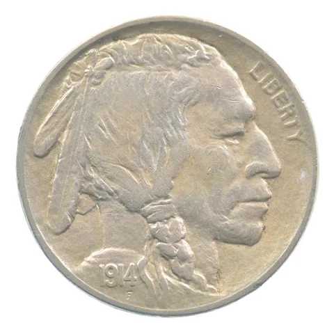 1914 Indian Head Buffalo Nickel *9218