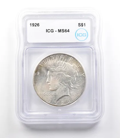 1926 Peace Silver Dollar MS64 ICG *2438
