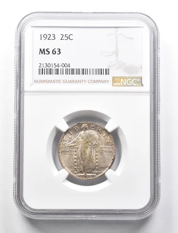 MS63 1923 Standing Liberty Quarter NGC *0518