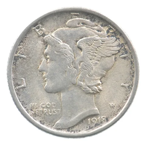 1918-D Mercury Dime *4509