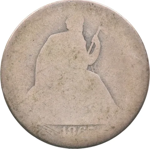 1867 Seated Liberty Half Dollar Lowball *4817