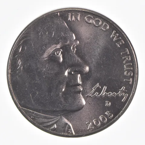 2005-D Jefferson Nickel Unc - Ocean in View