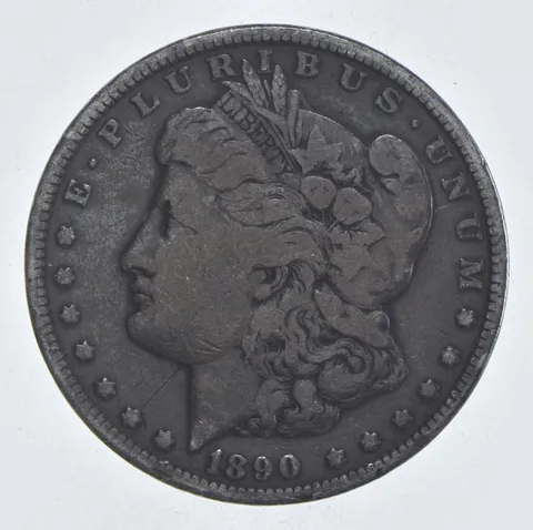 Early - 1890 Morgan Silver Dollar - 90% US Coin *134