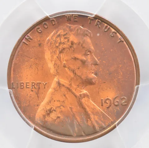 1962 Lincoln Memorial Cent PR64 RB PCGS Beautiful Tone *0959