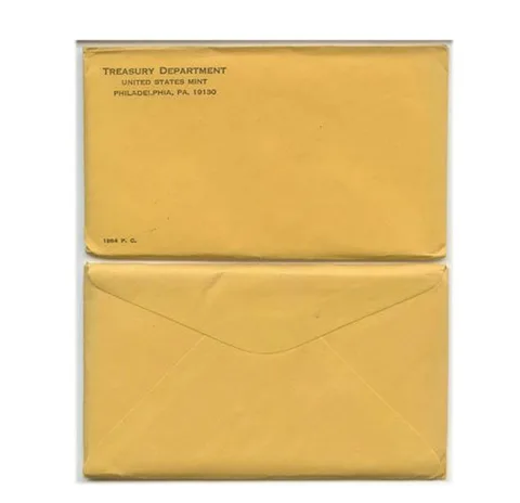 1964 Proof Set in Unopened SEALED Original Envelope & Flatpack (5 Coins)