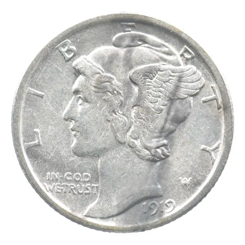 1919 Mercury Dime *1826