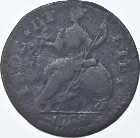 1788 Vermont United States Pre-Federal Copper Dollar - RR27 - R2 a9579