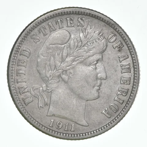 1911-D Barber Dime *9184