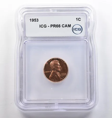 1953 Lincoln Wheat Cent PR66 CAM ICG *4083