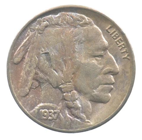 1937-S Indian Head Buffalo Nickel *4038