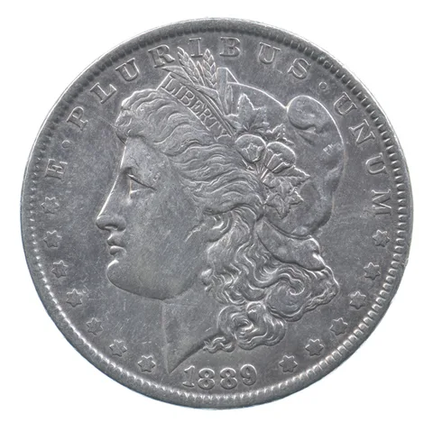 Better 1889 Morgan Silver Dollar - 90% US Coin - Nice Coin *472
