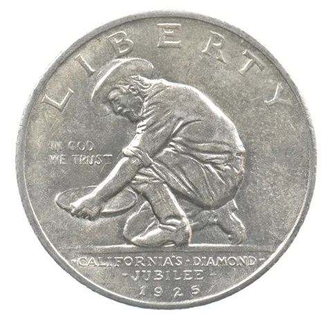 1925 California Commemorative Half Dollar *7575