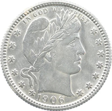 1906 Barber Quarter *7888