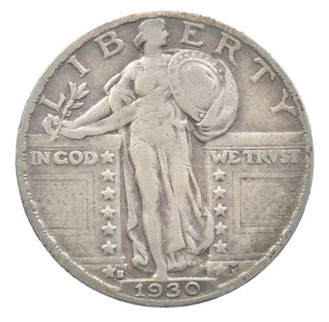 1930-S Standing Liberty Quarter a6433