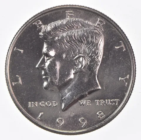 1998-P Kennedy Half Dollar Clad Unc