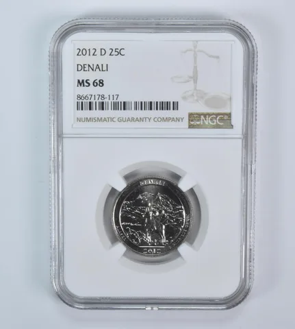 2012-D Washington Quarter ATB Denali MS68 NGC