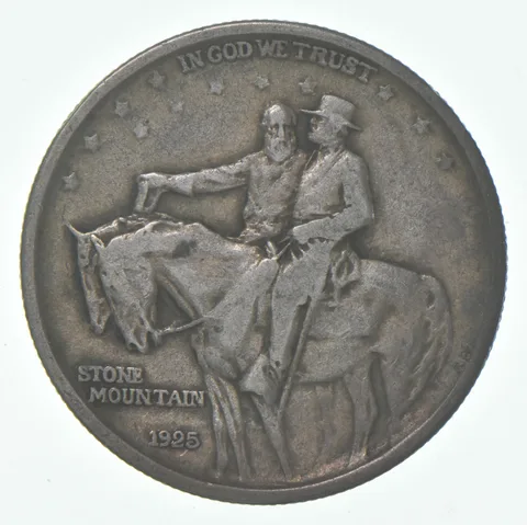 1925 Stone Mountain Commemorative Half Dollar VG+