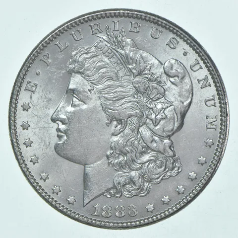 BU/Unc 1883 (P) Morgan Silver Dollar (1 coin)