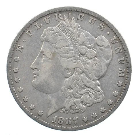 Early - 1887-O Morgan Silver Dollar - 90% US Coin *982