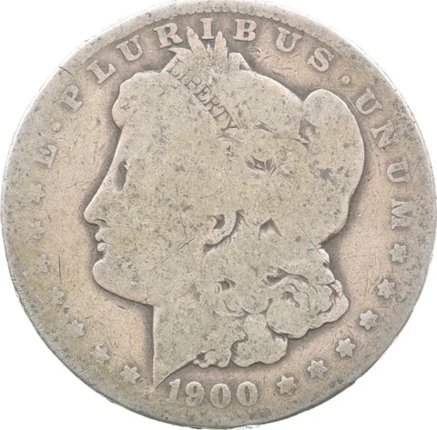 1900-O/CC Morgan Silver Dollar O Over CC a5829