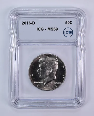 2016-D Kennedy Half Dollar MS69 ICG
