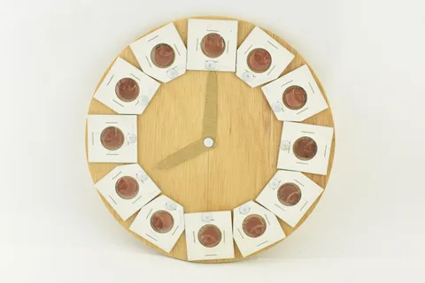 (12) 1975-1995 Lincoln Memorial Cents Offset Error Off Center Strike Clock a4692