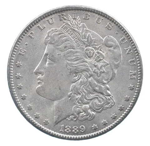 Better 1889 Morgan Silver Dollar - 90% US Coin - Nice Coin *395