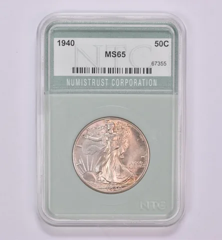 1940 Walking Liberty Half Dollar Beautiful Tone *0457