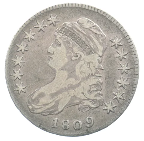 1809 Capped Bust Half Dollar *4817