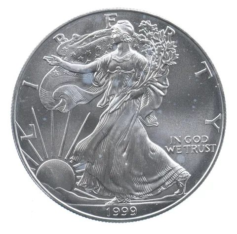 Better Date 1999 American Silver Eagle 1 Troy Oz .999 Fine Silver *660