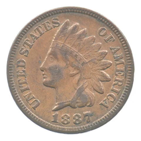 1887 Indian Head Cent *7265