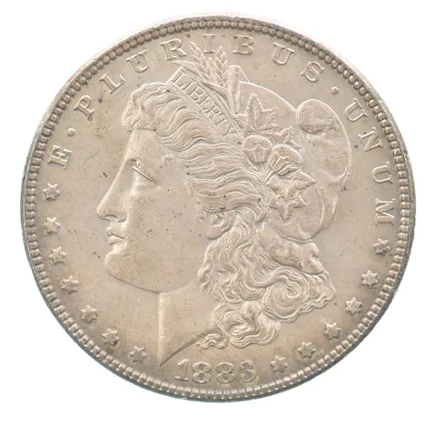 1883 Morgan Silver Dollar Beautiful Tone a7587