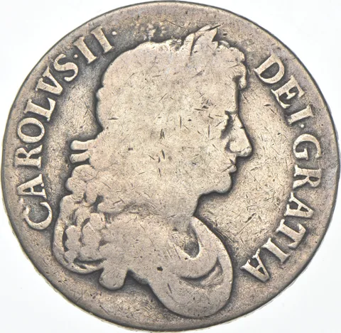 1673 United Kingdom 1 Crown Great Britain *7974
