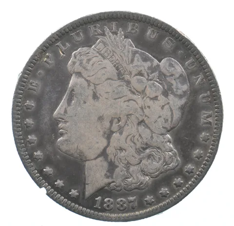 Early - 1887-O Morgan Silver Dollar - 90% US Coin *715