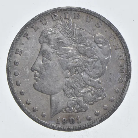 Early - 1901-O Morgan Silver Dollar - 90% US Coin *022